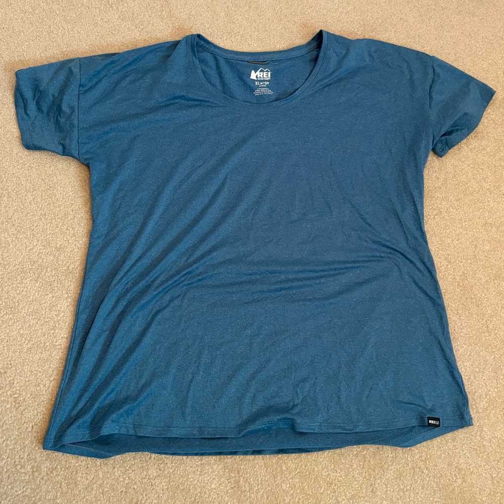 REI Active Pursuits Blue T-Shirt